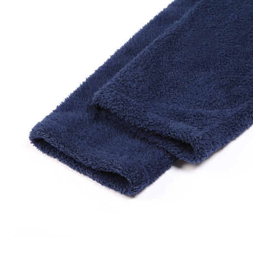 都市丽人都市锋尚舒适外出男士睡衣长毛绒米粒绒厚款长袖长裤类家居服套装FH32J1 商品图8