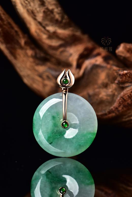 【一生平安】飘绿平安扣   GZ12309059 商品图1