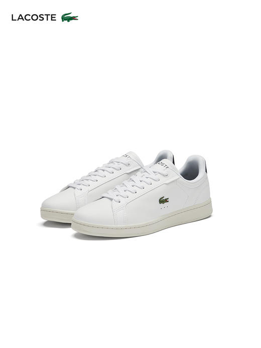 【海南专供价】Lacoste法国鳄鱼男鞋新款简约低帮系带小白鞋45SMA0112 商品图0