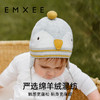 【母婴用品】嫚熙婴儿帽子秋冬新生儿纯棉绑带宝宝胎帽企鹅针织护耳帽 商品缩略图3
