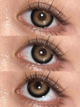 E-lensstyle半年抛 虚拟人类棕/灰 14.5mm 非离子 有同款日抛