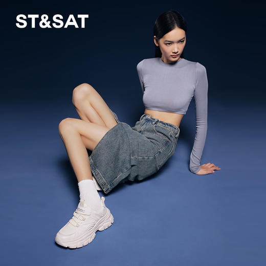 星期六时尚网面透气老爹鞋SS33112031 商品图3