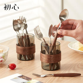 初心| 胡桃木水果勺水果叉