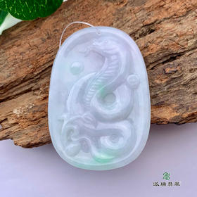 派瑞挂件 翡翠手镯 糯种 浅绿