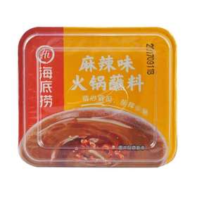 海底捞火锅蘸料麻辣味100g