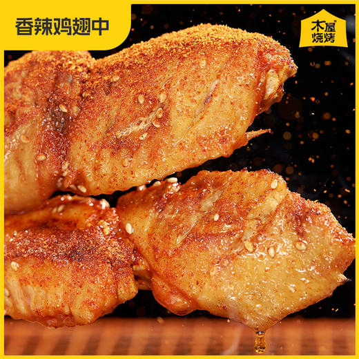 香辣鸡中翅 辣味（5串/约305克，半成品食材） 商品图1