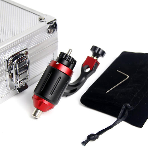 新款红叶马达纹身机 直驱可调行程空心杯马达机惊蛰刺青器材 商品图4