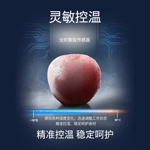 西门子/冰箱/GS36NAX33C/242升单门变频大容量冷冻原装进口冰箱家用  灵敏控温 风冷无霜 精细分储 旋转制冰盒 商品图3