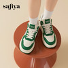 Safiya/索菲娅冬季加绒加厚百搭休闲拼色高帮运动板鞋 SF34112083 商品缩略图5