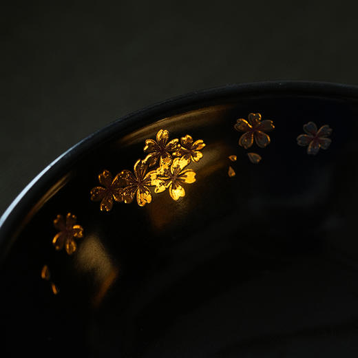 南越浅碗/壶承6#/哑黑  金樱花 干泡盘果盘茶点盘 商品图11