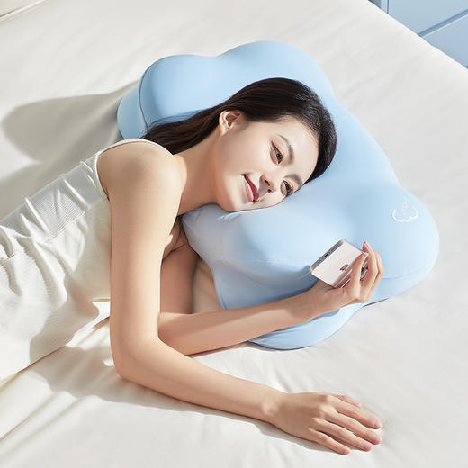 时光存折 云朵枕护颈分区侧睡柔软芯枕头记忆棉 商品图5