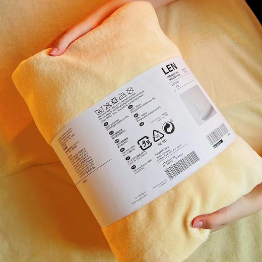 宜+同源加厚天鹅绒床笠 380G克蓄暖锁温 加厚款天鹅绒床笠 高密不掉毛 床垫高度30CM以内的都适用 商品图3