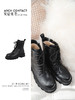 ARCHCONTACT安启美奈厚底粗跟系带机车靴52876-1 商品缩略图0