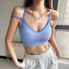 跃牌【瑜见伽人系列】交叉美背瑜伽背心防震跑步专业健身文胸一体式运动内衣 YX1118 商品缩略图2