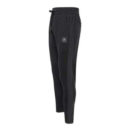 MOOSE KNUCKLES 男士金属驼鹿指节徽标休闲运动裤 黑色 M33MR782 292 商品图1