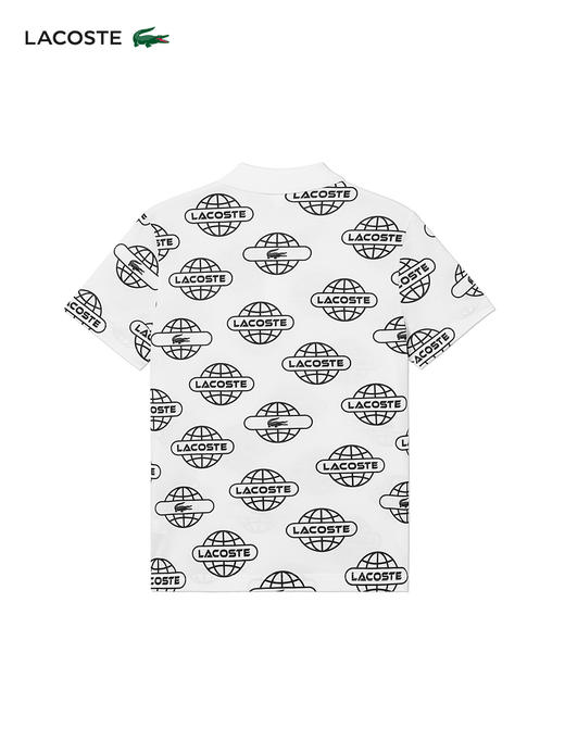 【海南专供价】Lacoste法国鳄鱼男装新款时尚logo图案印花POLO短袖PH6241-98 商品图1
