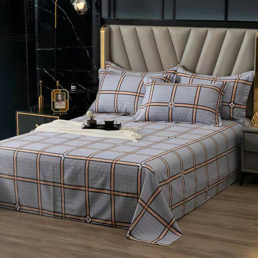 【自营】悠梦嘉居全棉单床单草莓/格调700g 两色可选 商品图5