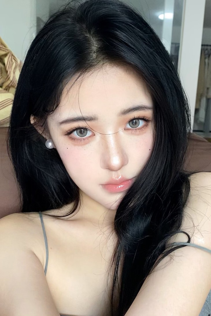 YUKICON 年抛隐形眼镜 丝绒橄榄 14.0mm 1副/2片 左右度数可不同-VVCON美瞳商城14
