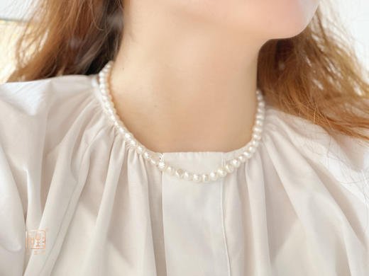 爱的记忆系列青鸟传佳音·天然巴洛克珍珠多用项链 商品图14