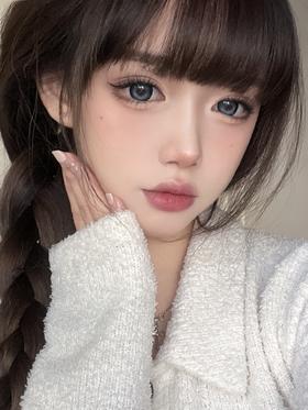 正品半年抛 I Doriscon系列傲娇蓝莓美瞳 I 直径14.5着色直径14.0 I 韩国产