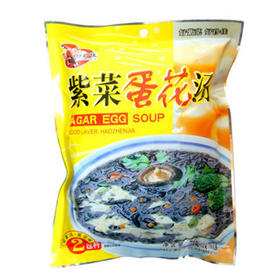 【7.9元/袋】好珍佳紫菜蛋花汤72g（0203748）