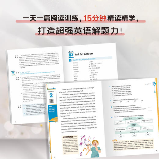 【新东方】超强英语阅读力 每日一练1-6级 商品图1