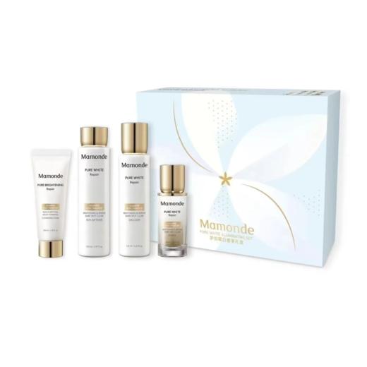 【预售 急单慎拍】梦妆素方花套盒耀白奢享礼盒素芳花四件套美白淡斑补水收缩毛孔 商品图0