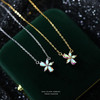 【芳雨】S925银幻彩锆石花朵项链【YXS-A3105】 商品缩略图2