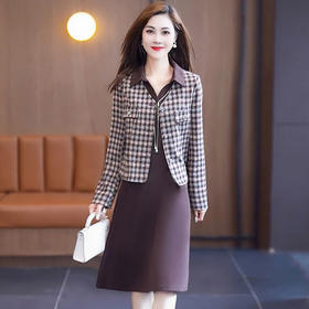 身洋气吊带小西装长裤套装QYM-JJ-7923C09-Y