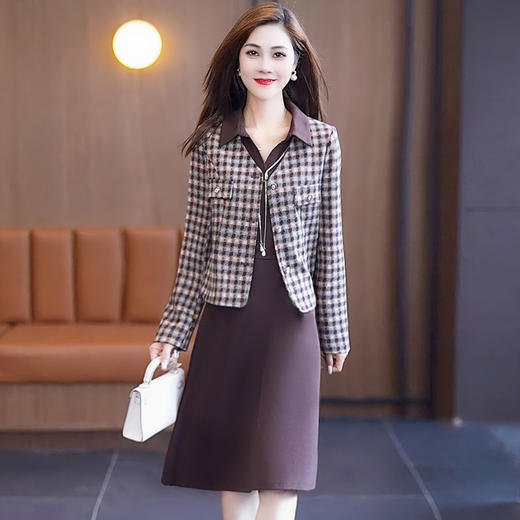 身洋气吊带小西装长裤套装QYM-JJ-7923C09-Y 商品图0