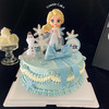 【1508】艾莎公主蛋糕 商品缩略图0