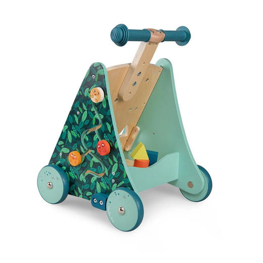 法国 Moulin Roty walking activity trolley 多功能学步小推车-668726 商品图1