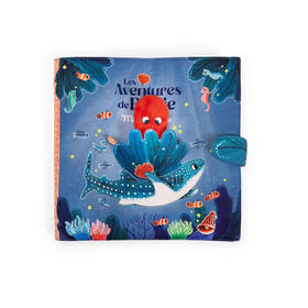 法国 Moulin Roty 保利的历险之旅系列婴儿启蒙早教立体布书-676091