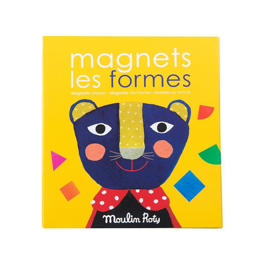 法国 Moulin Roty 缤纷乐系列益智婴儿学习玩具磁板游戏-学习形状-661364 商品图0