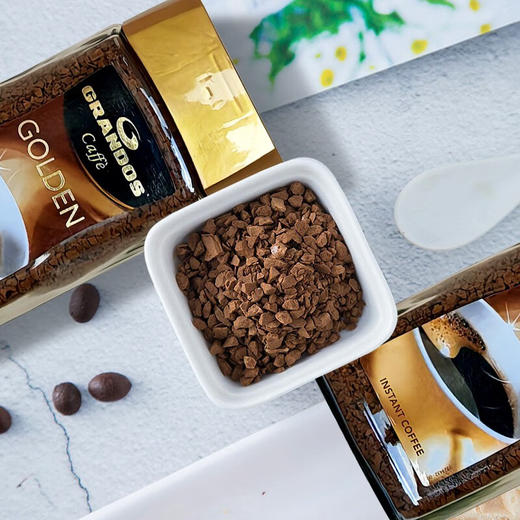 格兰特古德黑咖啡50g/100g 无蔗糖添加速溶纯苦黑咖啡 商品图1