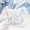 阿根廷国家队官方童装丨童装白蓝色拼接摇粒绒卫衣梅西球迷 商品缩略图2