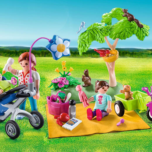 摩比积木9103家庭野餐便携箱 商品图4