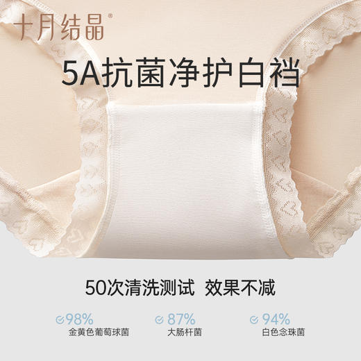 孕妇内裤女纯棉底裆抗菌无痕托腹怀孕中晚期专用高腰短裤 商品图2