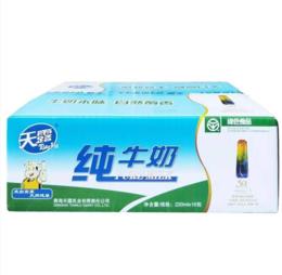 天露 纯牛奶220ml*16包