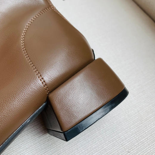 【百图lulu好物】【美拉德短靴】秋冬百搭就靠它  镜面牛皮超纤 短靴 商品图3