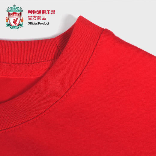利物浦俱乐部官方商品 | 红白双色口号T恤休闲简约球迷正品亲子装 商品图3