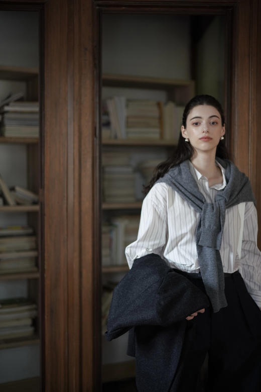 my light gray striped shirt 商品图7