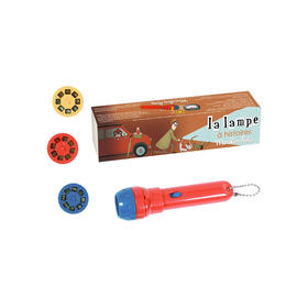 法国 Moulin Roty 小小的奇迹系列亲子互动讲故事投影灯手电筒-711230