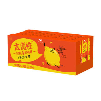 统一 太魔性 柠檬红茶经典饮品 250ml*24盒(新老包装随机发货） 商品图0