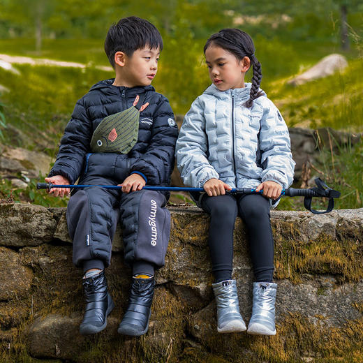 【3~12岁】小蓝羊童鞋冬季款FK系列——飞象山系户外短靴——山系户外短靴 商品图11