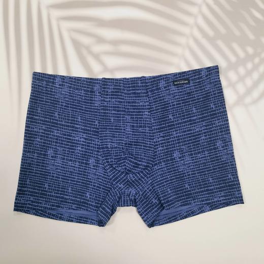 【超值超细莫代尔】SCHIESSER德国舒雅高端铂雅系列男士平角裤超细莫代尔手感绵柔有垂感，斑驳细密印花低调有内涵99/21939T 商品图2