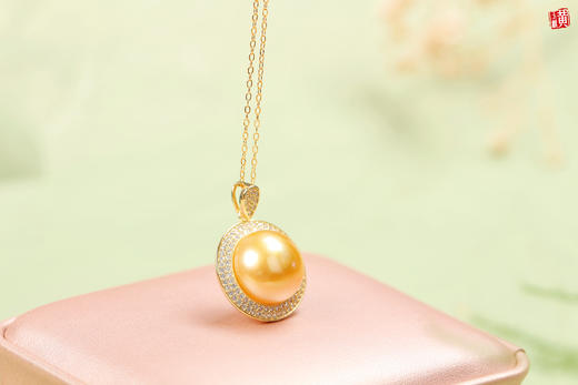 【婵媛】南洋金珍珠项链 商品图1