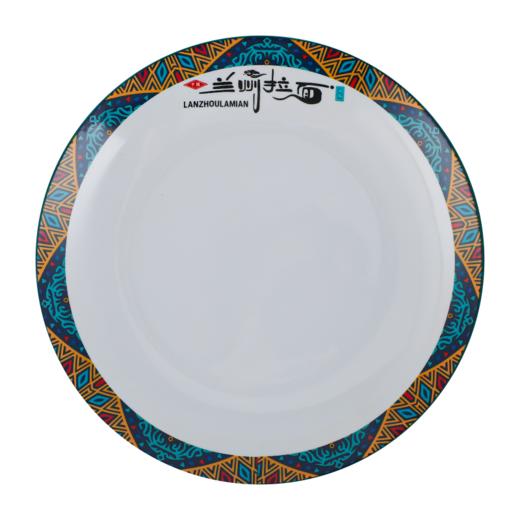 多彩兰州拉面密胺仿瓷餐具10个起包邮发货包破损 勺子40个起包邮包破损 商品图4