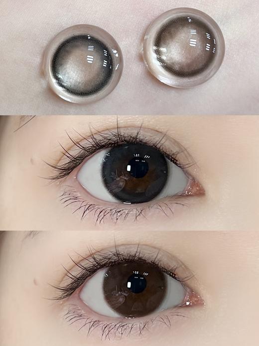 正品半年抛 I Doriscon系列黑莓冻美瞳 I 直径14.5着色直径13.9 I 韩国产 商品图0