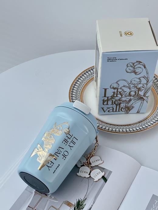 GERM 铃兰保温杯咖啡杯高颜值便携随行杯子390ml[福利品] 商品图6